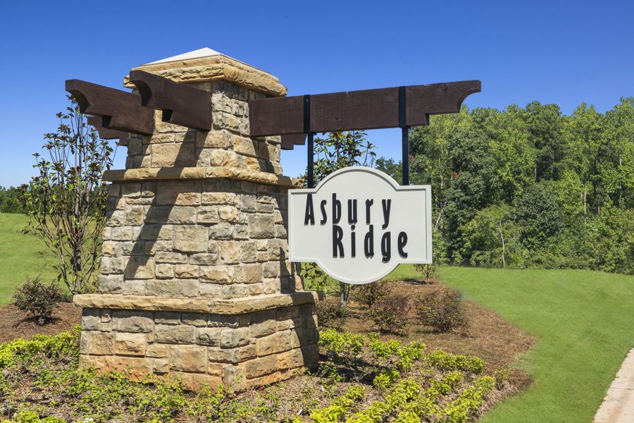 Monument at Asbury Ridge in York, SC