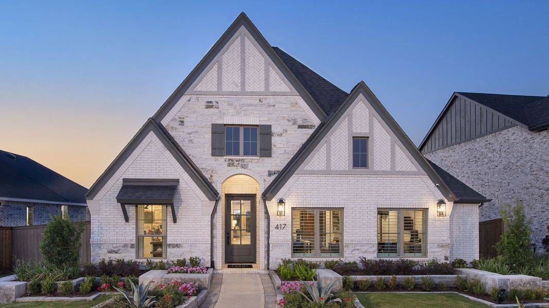Front exterior of a home in the Grange 50' community, located in Katy, TX (Image 1). Front exterior of a home in the Grange 50' community, located in Katy, TX (Image 1).