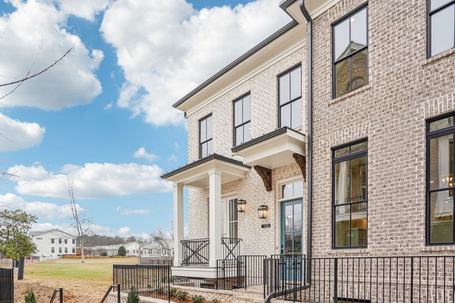 Exterior details of a home in Byers Park, Alpharetta (Image 18).