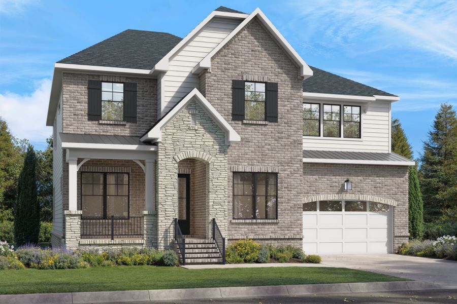 Westminster Elevation C - French Country Westminster Elevation C - French Country