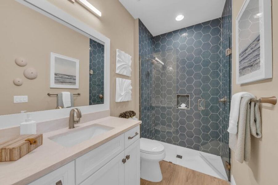 Furnished interior in a model home at Reflection Villas at Watercolor Place in Bradenton (Image 64). Furnished interior in a model home at Reflection Villas at Watercolor Place in Bradenton (Image 64).
