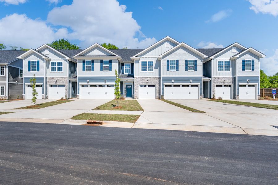 Front exterior of a home in the Pine Trace community, located in Gastonia, NC (Image 2).