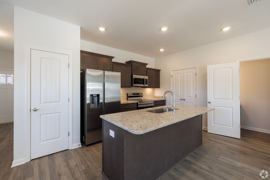 Furnished interior in a model home at Talia Trace in Smyrna (Image 35).