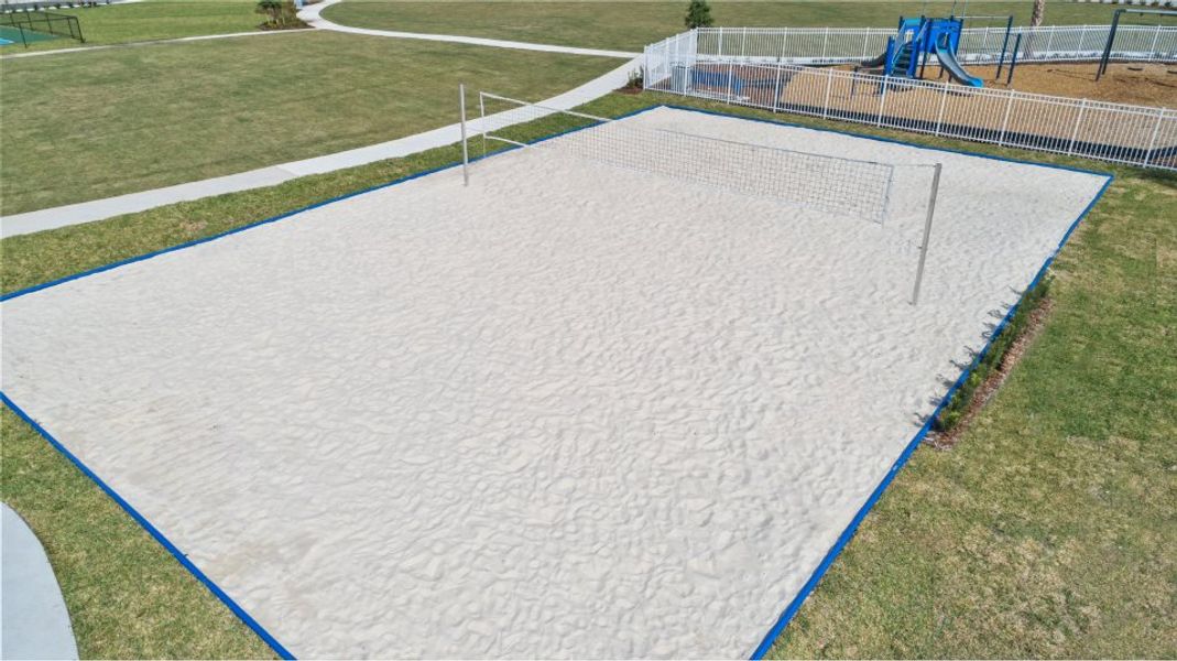 Bridgewalk volleyball court