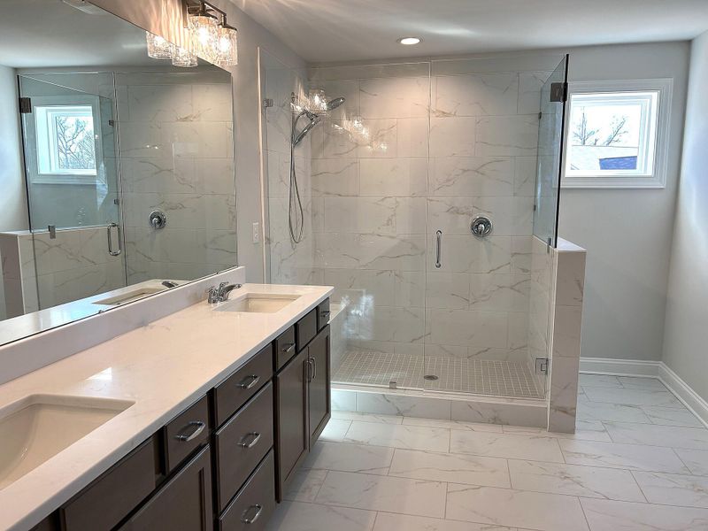 Furnished interior in a model home at Chastain in Ooltewah (Image 36).