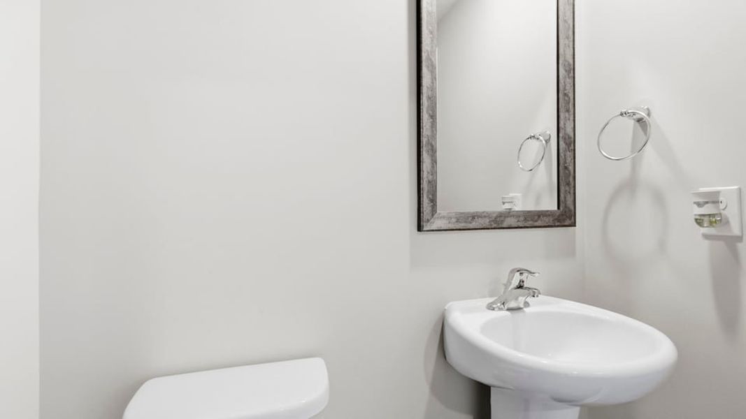 Furnished interior in a model home at Treemont Commons in Wellford (Image 23).