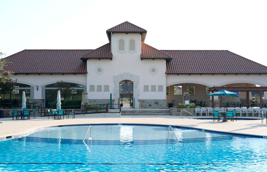 Pool and clubhouse Pool and clubhouse