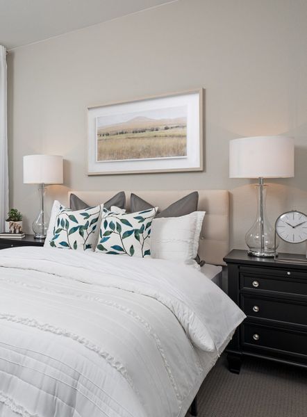 Furnished interior in a model home at Bridgewater in Midlothian (Image 6).