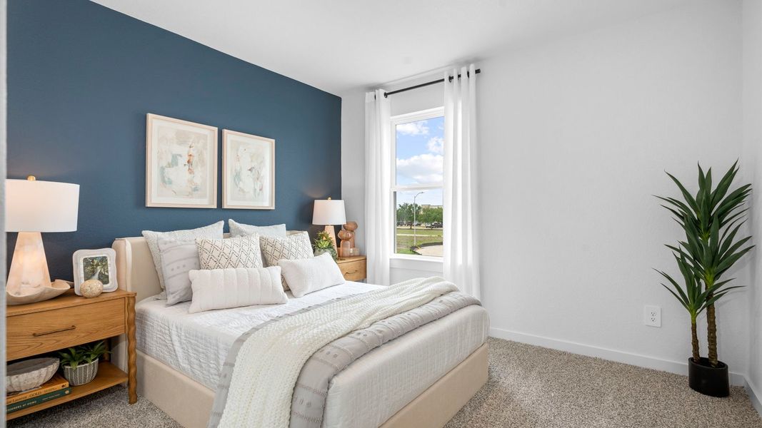 Furnished interior in a model home at Lexington Village in Missouri City (Image 25). Furnished interior in a model home at Lexington Village in Missouri City (Image 25).