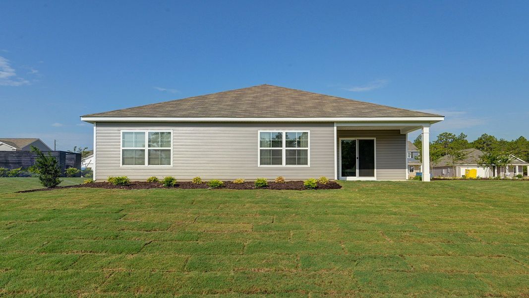 Front exterior of a home in the Gates Village community, located in Lugoff, SC (Image 9).