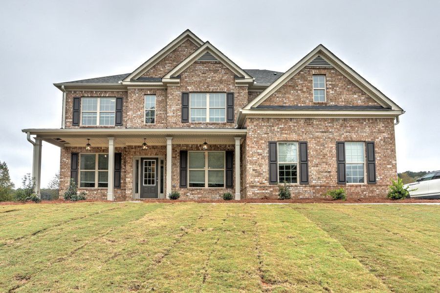 Front exterior of a home in the Cove Lake Estates community, located in Conley, GA (Image 10).