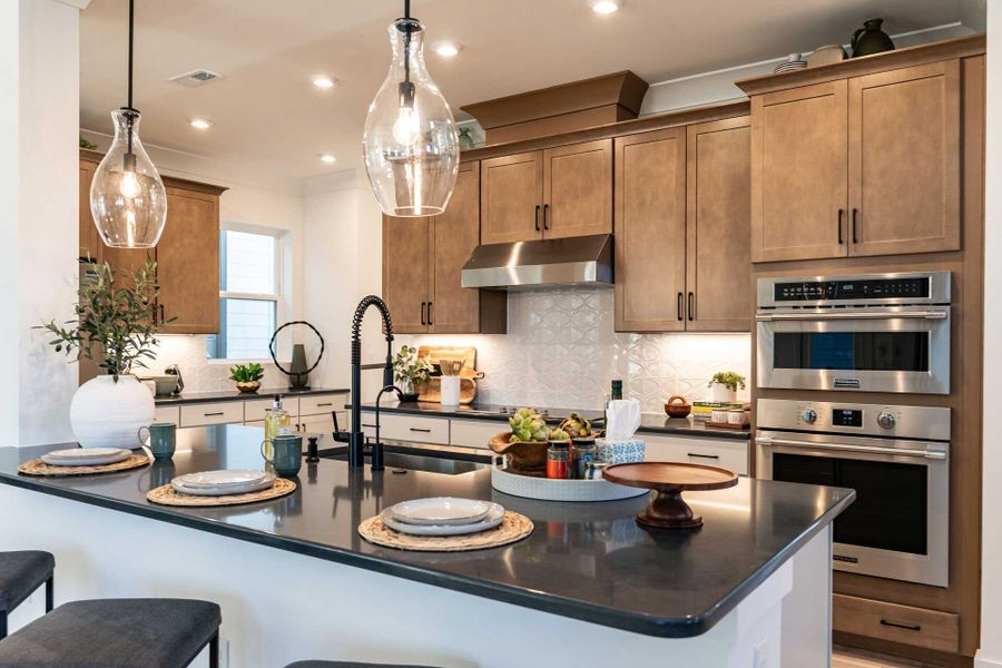 Close-up of interior finishes in a home at NoVi Chatham Park - The Garden Collection, Pittsboro (Image 17).