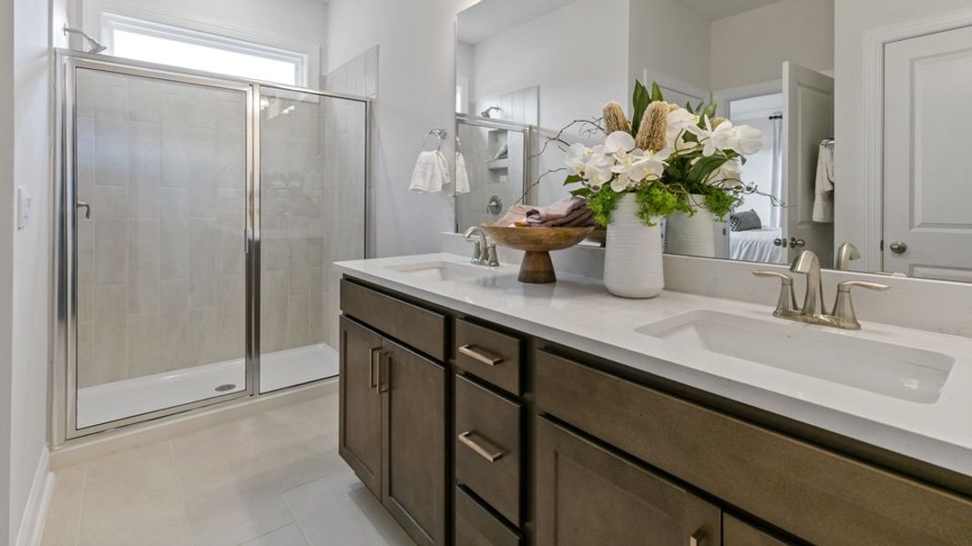 Furnished interior in a model home at Horton Park in Apex (Image 21). Furnished interior in a model home at Horton Park in Apex (Image 21).