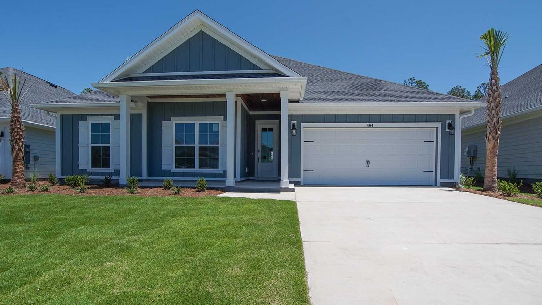 Front exterior of a home in the Breakfast Point East Phase II community, located in Panama City Beach, FL (Image 11). Front exterior of a home in the Breakfast Point East Phase II community, located in Panama City Beach, FL (Image 11).