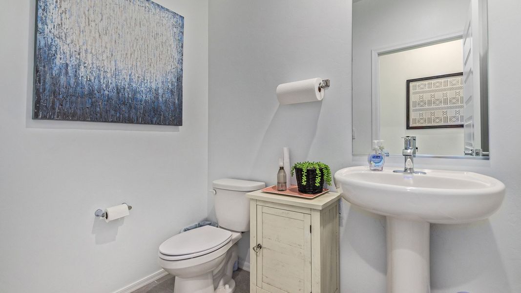 Furnished interior in a model home at Hanson Ridge in Vail (Image 25).