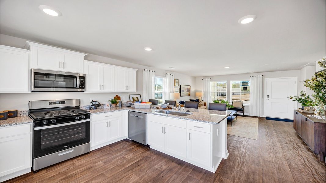 Furnished interior in a model home at The Park at Wilkinson in Orangeburg (Image 12).