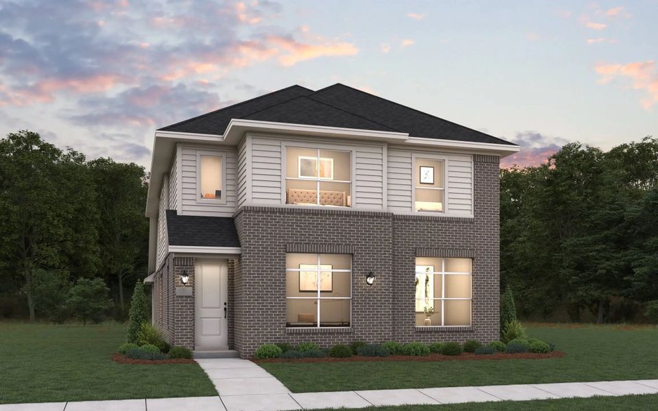 Front exterior of a home in the Ramble community, located in Celina, TX (Image 11).