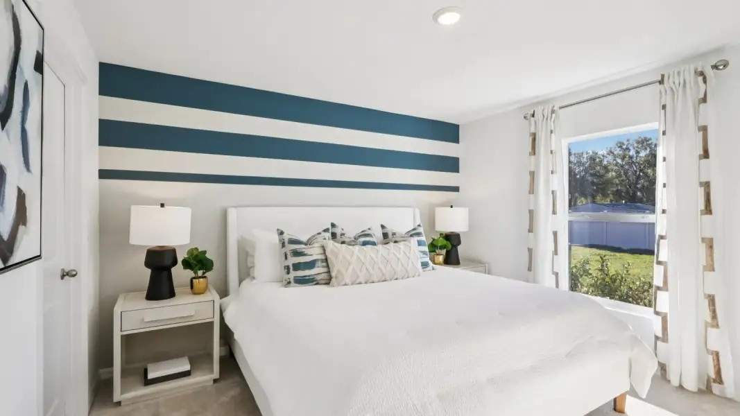 Furnished interior in a model home at Northridge in Spring Hill (Image 12).