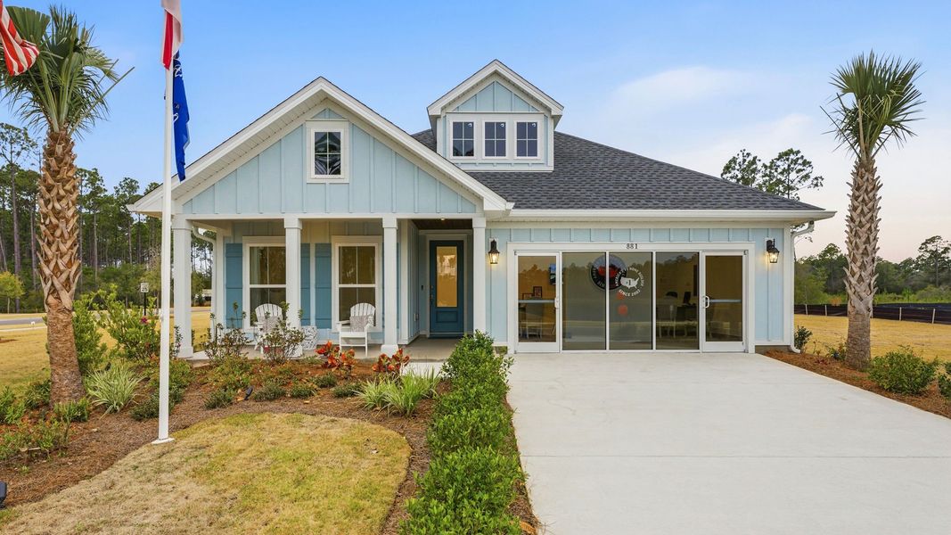 Front exterior of a home in the Breakfast Point East Phase II community, located in Panama City Beach, FL (Image 12).