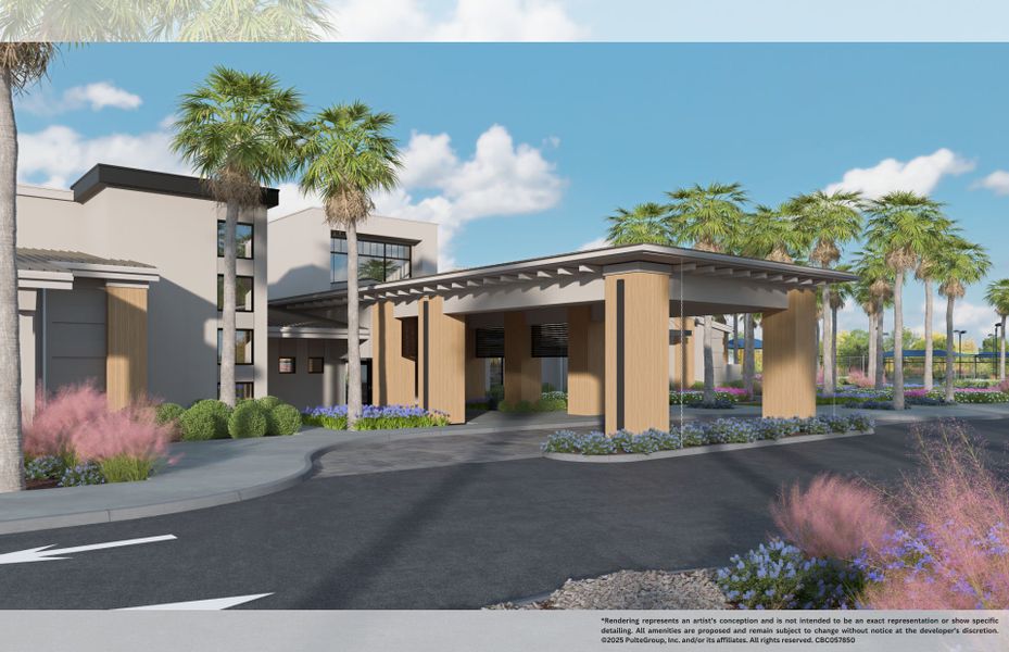 Life in this 55+ community in Lakewood Ranch, Florida is simply grand