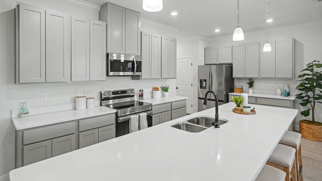 Furnished interior in a model home at Spring Hill in Spring Hill (Image 4).