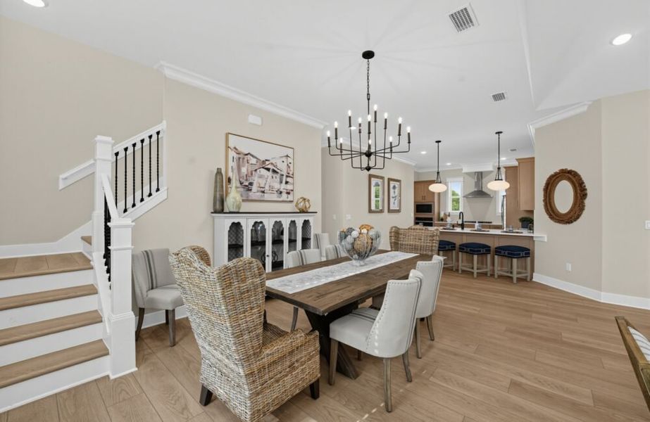 Furnished interior in a model home at King's Landing in Panama City (Image 17). Furnished interior in a model home at King's Landing in Panama City (Image 17).