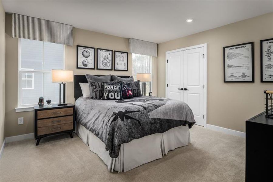 Furnished interior in a model home at Villages of Denver in Denver (Image 8).