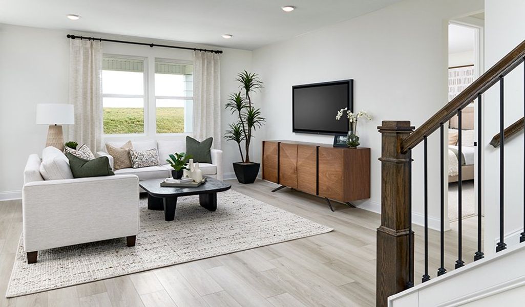Furnished interior in a model home at Williamsport Landing in Columbia (Image 19). Furnished interior in a model home at Williamsport Landing in Columbia (Image 19).