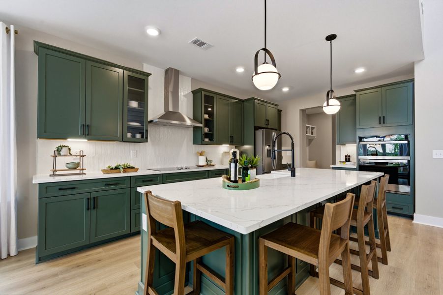 Furnished interior in a model home at Marshfield in Longs (Image 7).