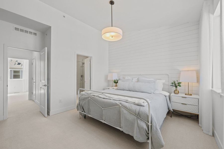 Furnished interior in a model home at Westminster Station in Westminster (Image 11). Furnished interior in a model home at Westminster Station in Westminster (Image 11).