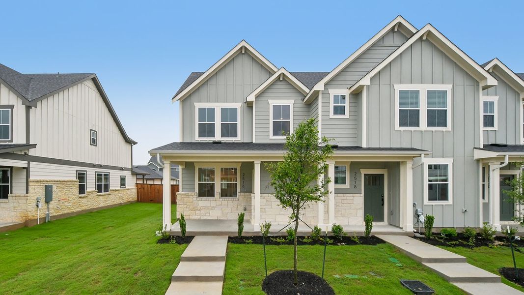 Front exterior of a home in the Avery Centre community, located in Round Rock, TX (Image 14).