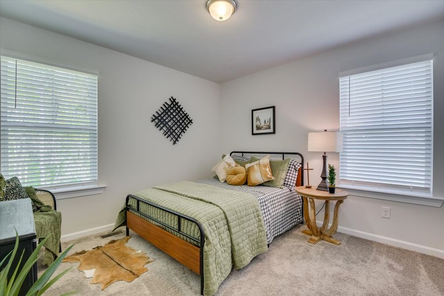 Furnished interior in a model home at Forrest Bluff in North Augusta (Image 22).