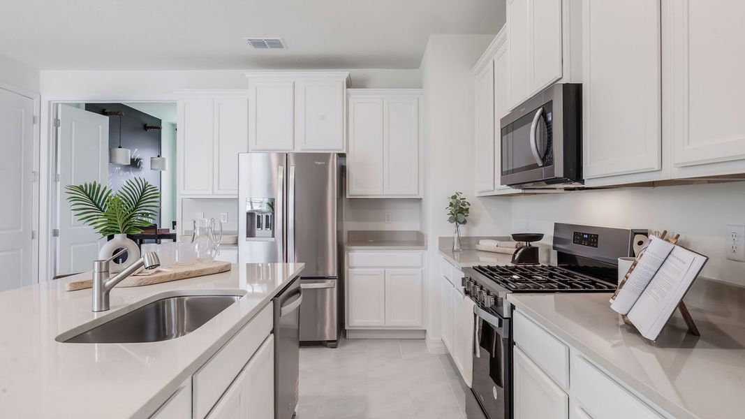 Furnished interior in a model home at Lakes of Mount Dora in Mount Dora (Image 21).