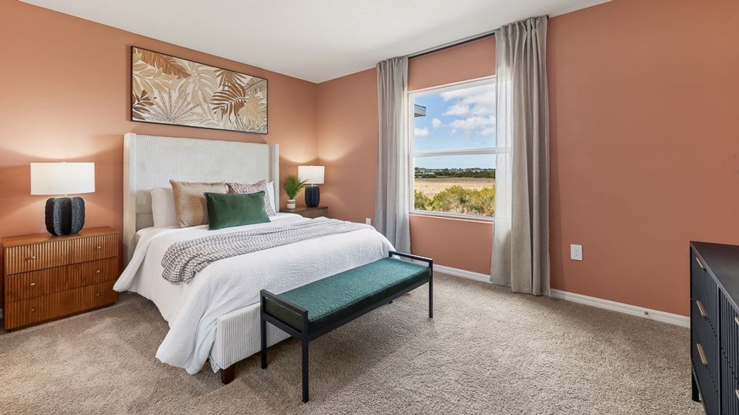 Furnished interior in a model home at The Gardens at Bay Street in Sarasota (Image 10). Furnished interior in a model home at The Gardens at Bay Street in Sarasota (Image 10).
