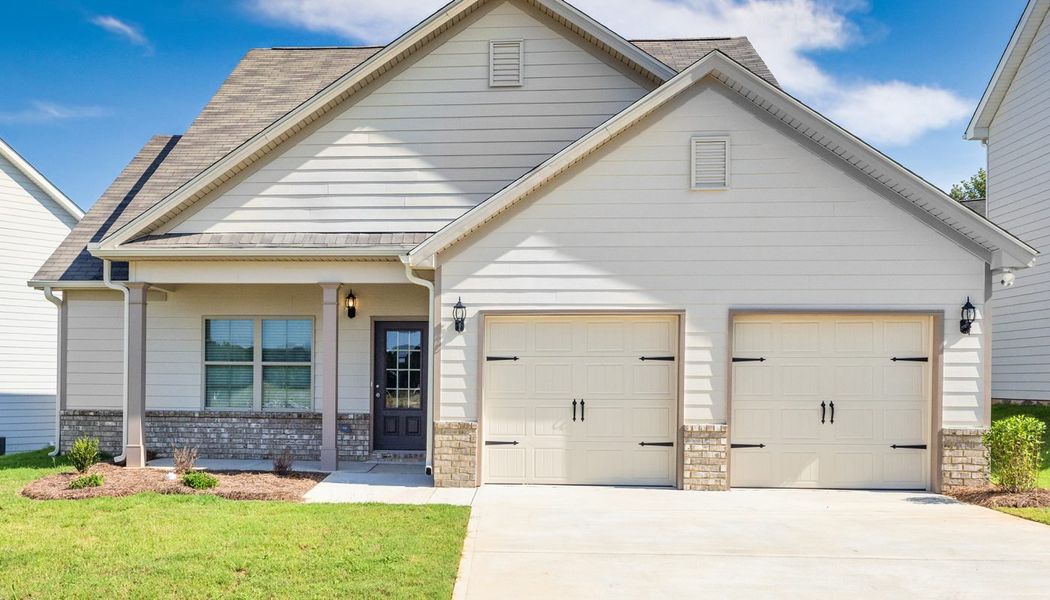 Front exterior of a home in the Garden Walk community, located in Jackson, GA (Image 9). Front exterior of a home in the Garden Walk community, located in Jackson, GA (Image 9).