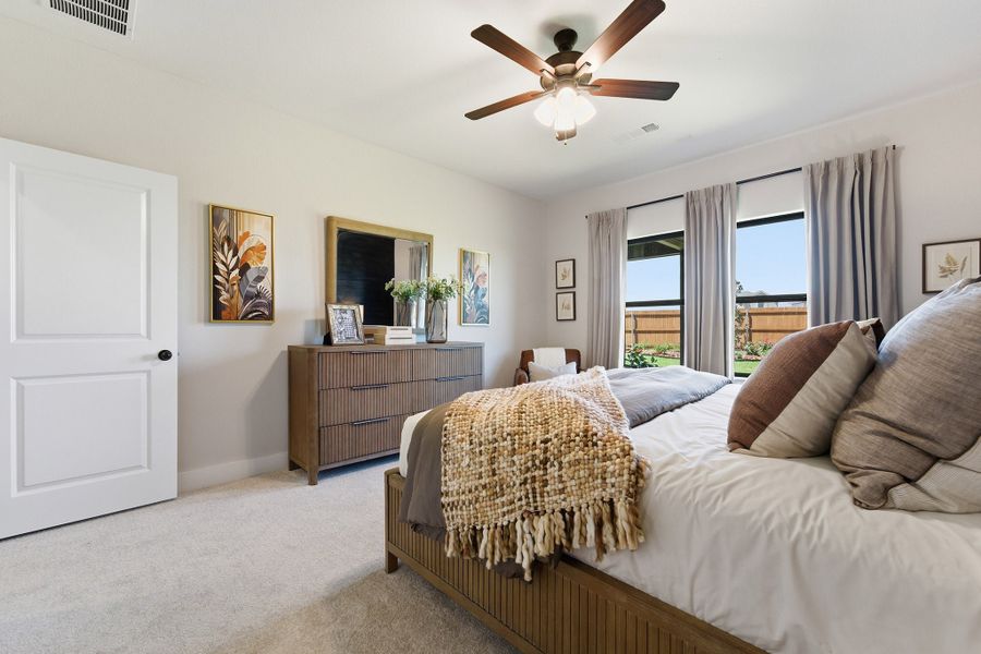 Furnished interior in a model home at Heartland in Heartland (Image 37).