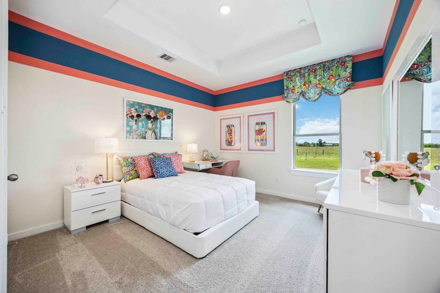 Blue Heron Estates Model Home - Arlington Floorplan - Secondary Bedroom Blue Heron Estates Model Home - Arlington Floorplan - Secondary Bedroom