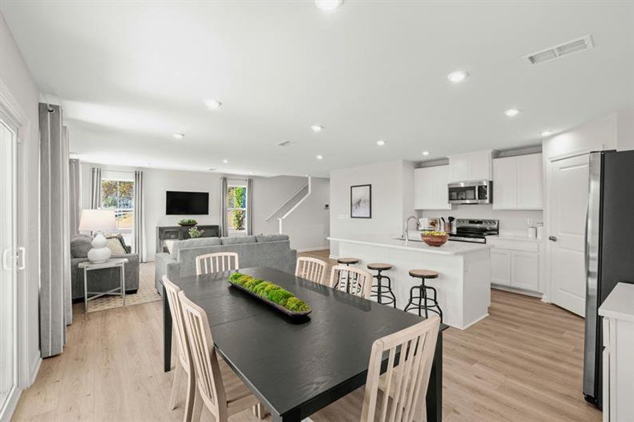 A place for real meals, not a cramped corner in a rental.