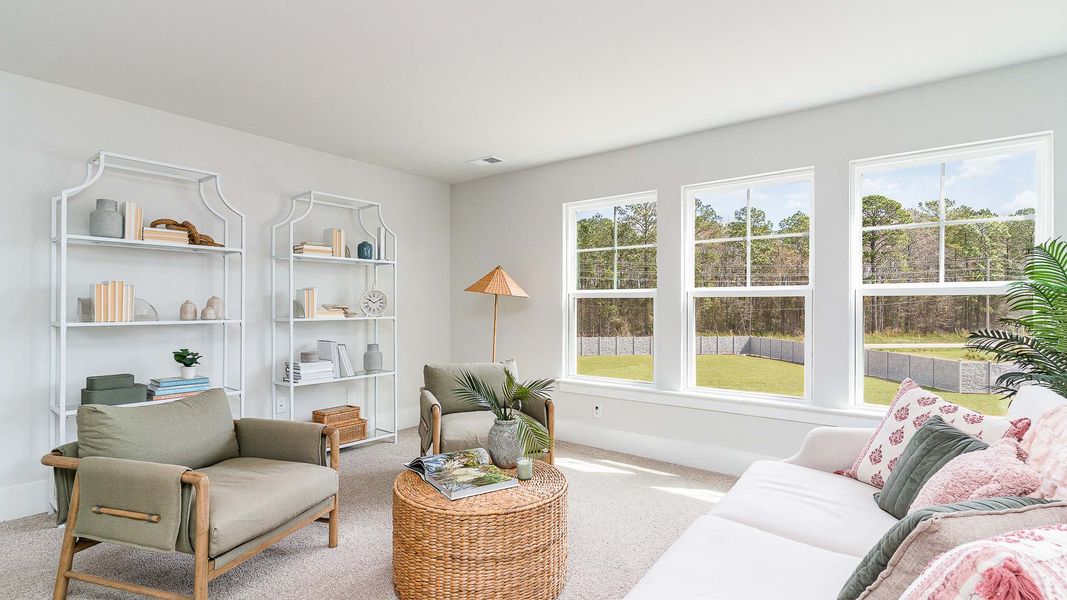 Furnished interior in a model home at Old Chapin Reserve in Lexington (Image 21). Furnished interior in a model home at Old Chapin Reserve in Lexington (Image 21).