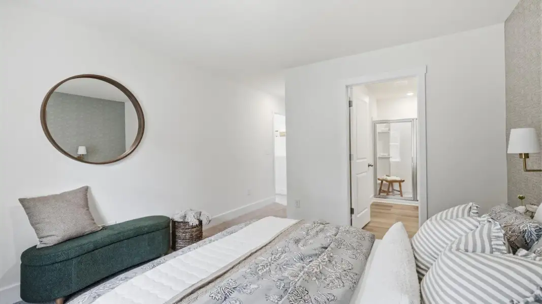 Furnished interior in a model home at Oak Vista in Knoxville (Image 26).