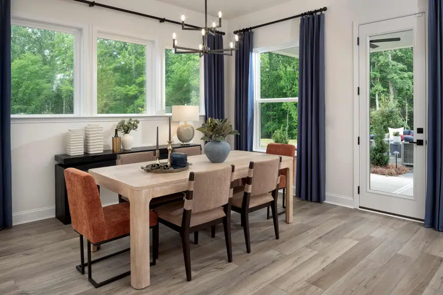 Furnished interior in a model home at The Reserve at Cadia Village in Matthews (Image 4). Furnished interior in a model home at The Reserve at Cadia Village in Matthews (Image 4).