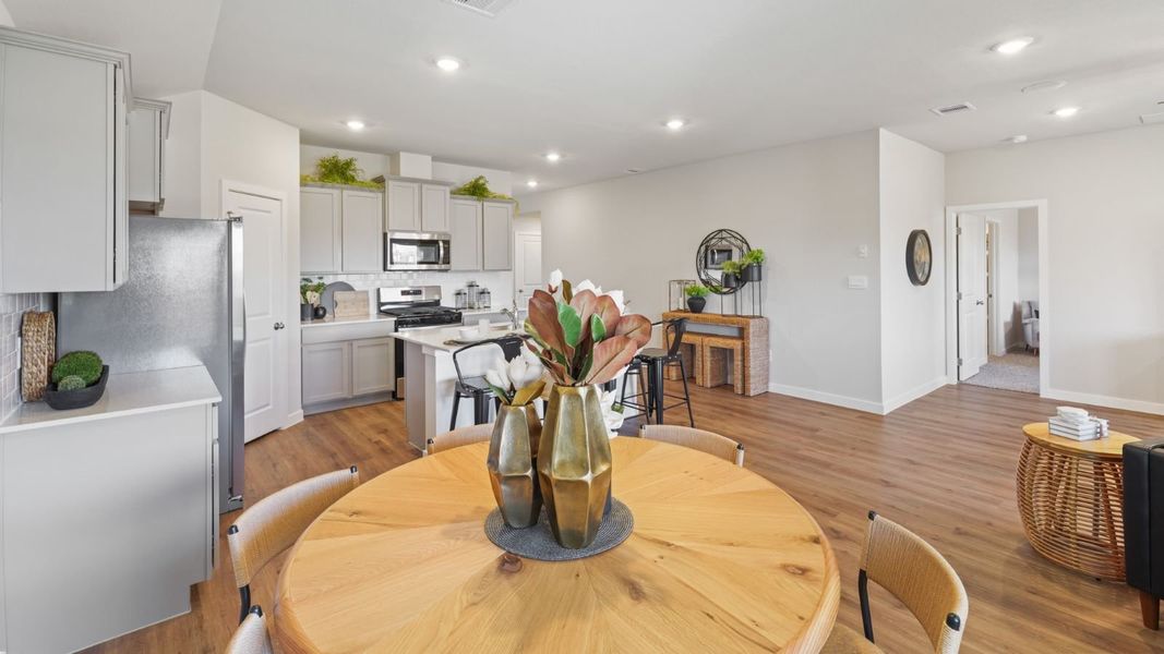 Furnished interior in a model home at Garnett Estates in Portland (Image 11). Furnished interior in a model home at Garnett Estates in Portland (Image 11).