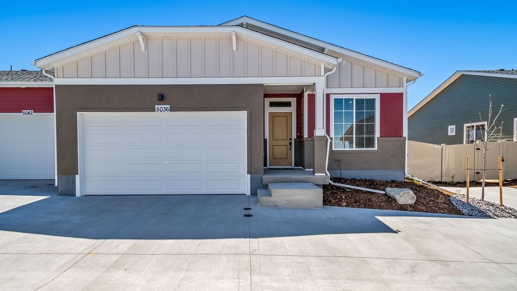 Front exterior of a home in the The Reserve at Green Valley Ranch Aurora community, located in Aurora, CO (Image 4). Front exterior of a home in the The Reserve at Green Valley Ranch Aurora community, located in Aurora, CO (Image 4).