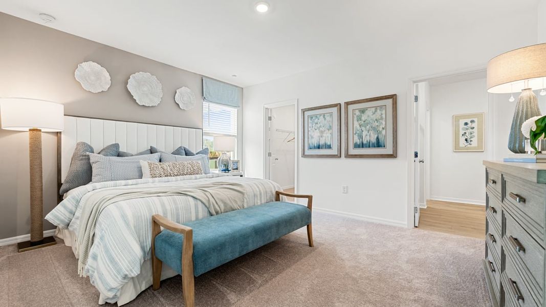 Furnished interior in a model home at Solena in North Fort Myers (Image 34).