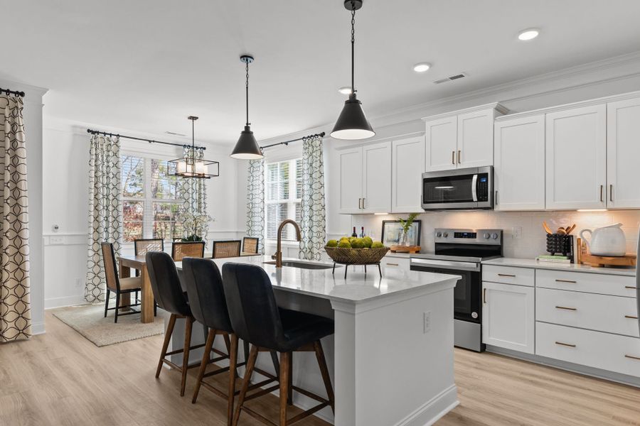 Furnished interior in a model home at Legacy Lakes in Aberdeen (Image 8).