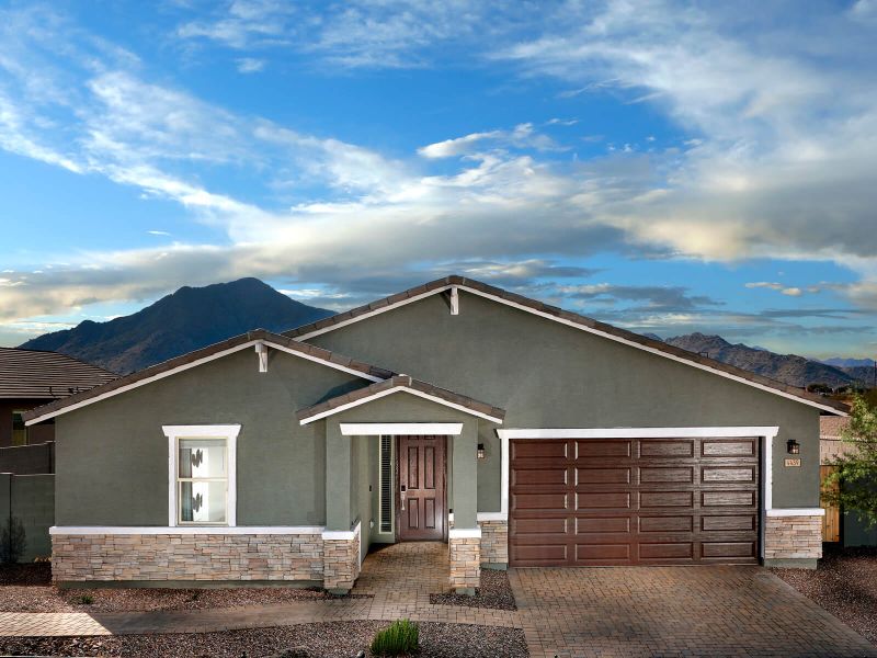 Sydney front exterior at San Tan Groves