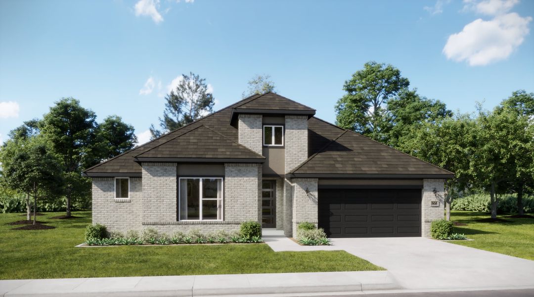 Front exterior of a home in the Elevon - Aspire community, located in Lavon, TX (Image 6).