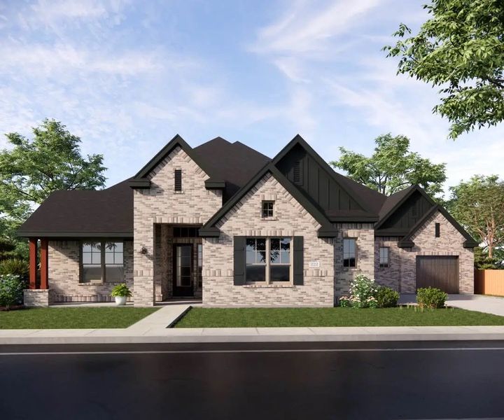 Street view of homes within the The Vines master-planned community in Haslet, TX (Image 13). Street view of homes within the The Vines master-planned community in Haslet, TX (Image 13).