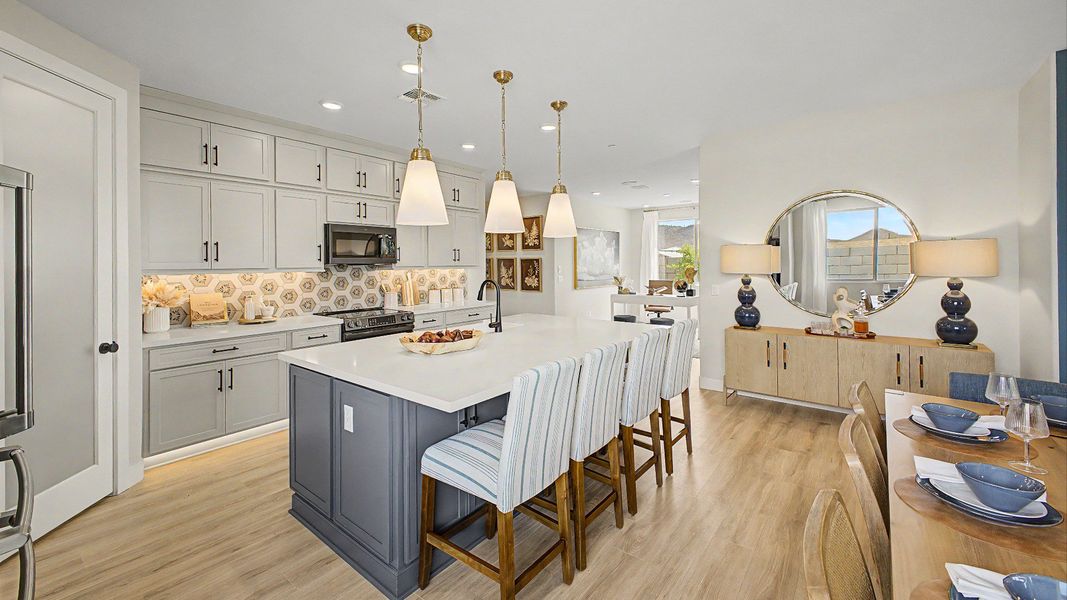 Furnished interior in a model home at Saguaro Hills at Vistancia in Peoria (Image 11). Furnished interior in a model home at Saguaro Hills at Vistancia in Peoria (Image 11).
