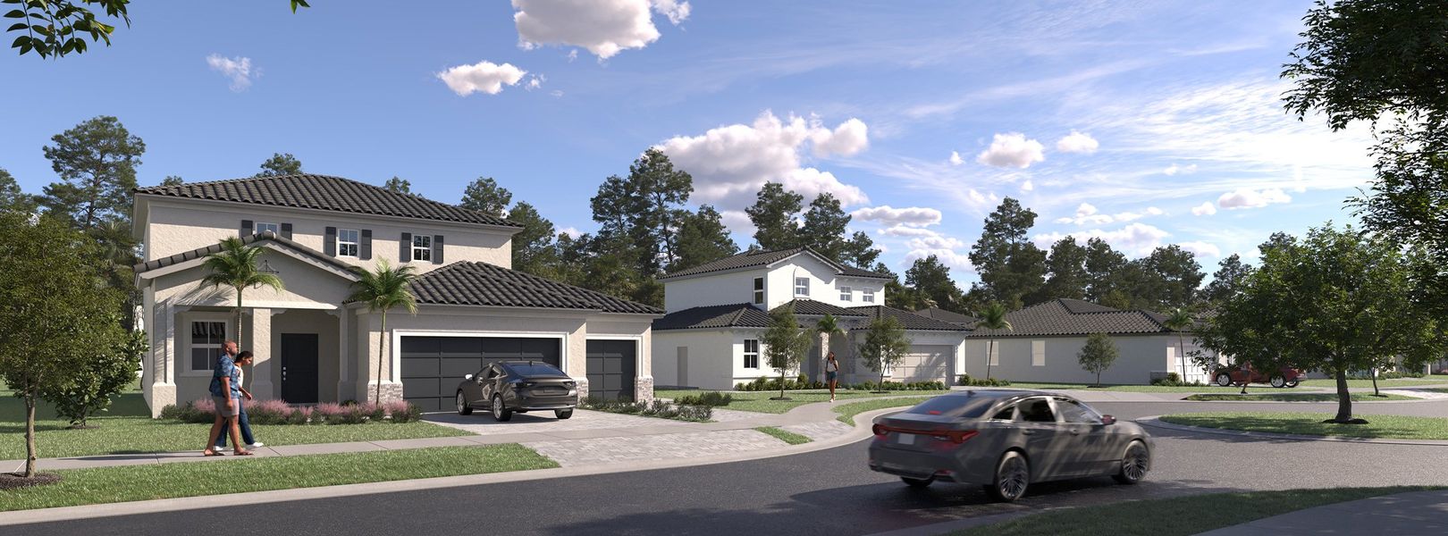 Palm Heron Pointe Streetscape